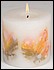 29556 Fall leaves in this candle bring remembrances of a New England autumn. Wood spice scent. 