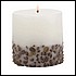 31710 There's nothing like the smell of coffee and this scented candle has real coffee beans embedded in its palm oil wax shell.  