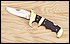 3487 Lock-blade knife. Brass and plastic handle. 5